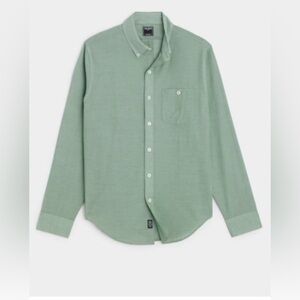 TODD SNYDER SLIM FIT SUMMERWEIGHT FAVORITE SHIRT IN GREEN
